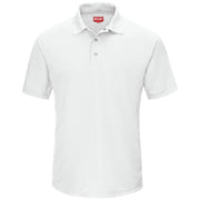 Red Kap® Men's Short Sleeve Performance Knit® Gripper-Front Polo / SK74WH