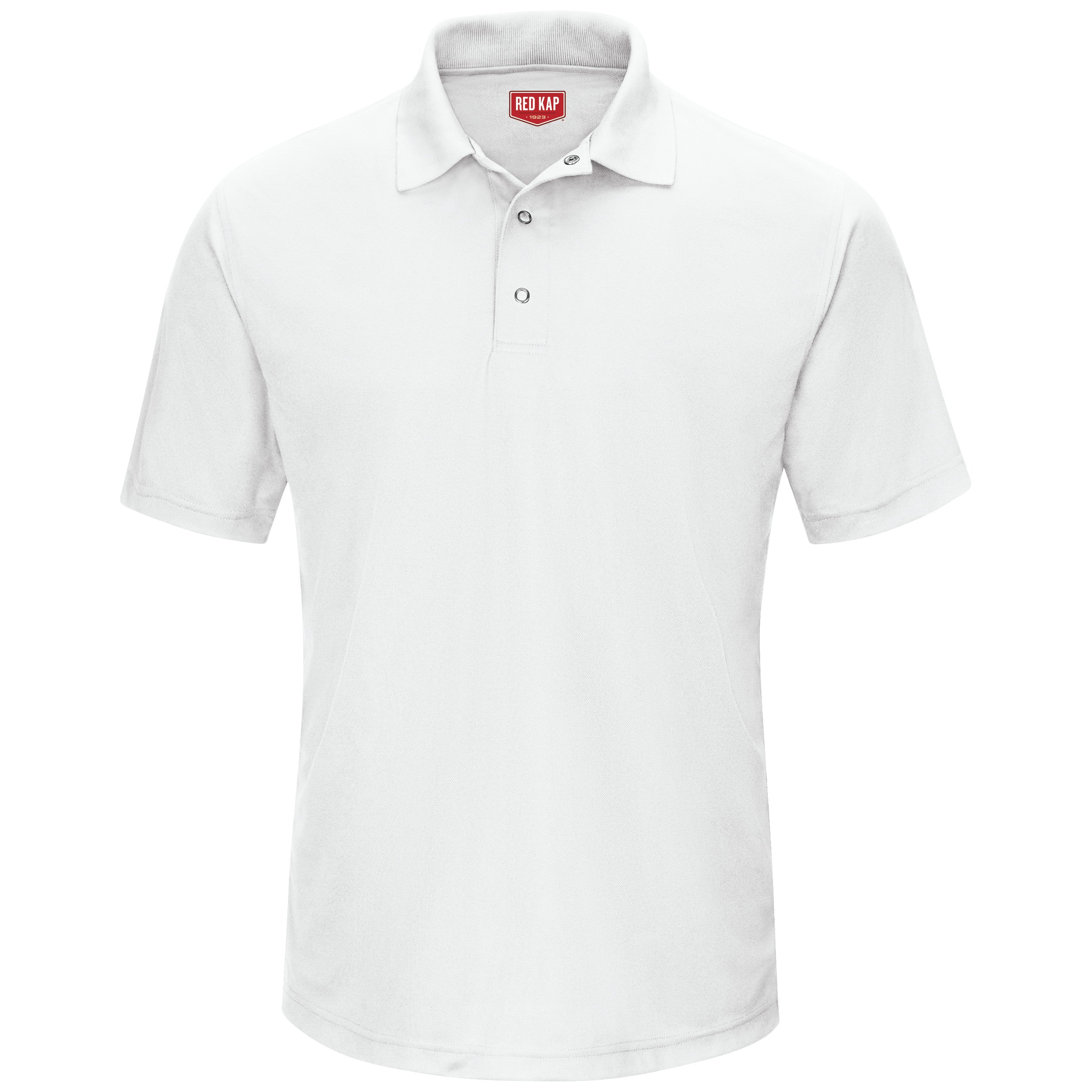 Red Kap® Men's Short Sleeve Performance Knit® Gripper-Front Polo / SK74WH