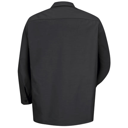 Red Kap® Men's Long Sleeve Industrial Work Shirt / SP14BK