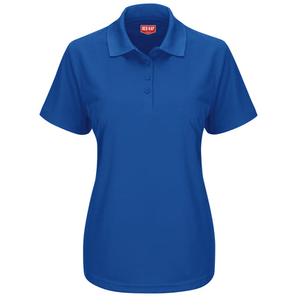 Red Kap® Women's Short Sleeve Performance Knit® Pocketless Core Polo / SK97RB