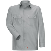 Red Kap® Men's Long Sleeve Solid Rip Stop Shirt / SY50GY