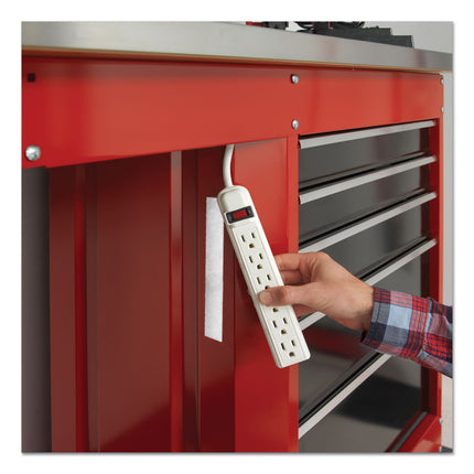 Industrial Strength Heavy-Duty Fasteners, 2" X 25 Ft, White