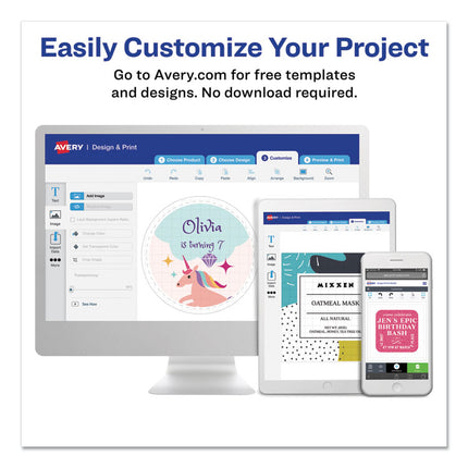 High-Visibility Permanent Laser Id Labels, 8.5 X 11, Asst. Neon, 15/pack