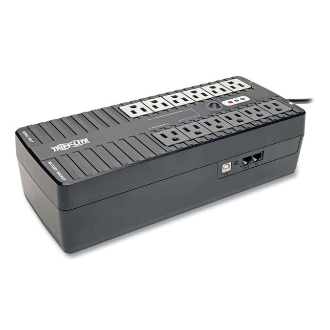 Eco Series Energy-Saving Standby Ups With Usb, 12 Outlets, 750 Va, 420 J