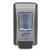 Fmx-20 Soap Push-Style Dispenser, 2,000 Ml, 6.5 X 4.65 X 11.86, Graphite/chrome, 6/carton