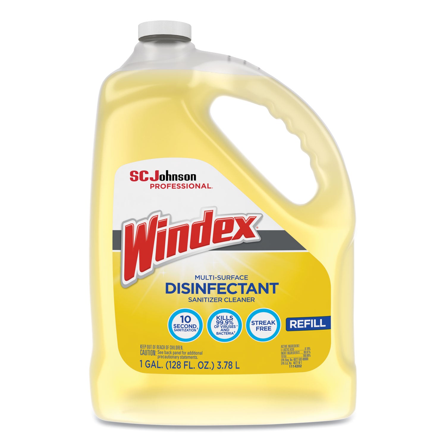Multi-Surface Disinfectant Cleaner, Citrus, 1 Gal Bottle