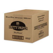 Norpak Patty Paper 5.5" x 5.5" White   1000 Box