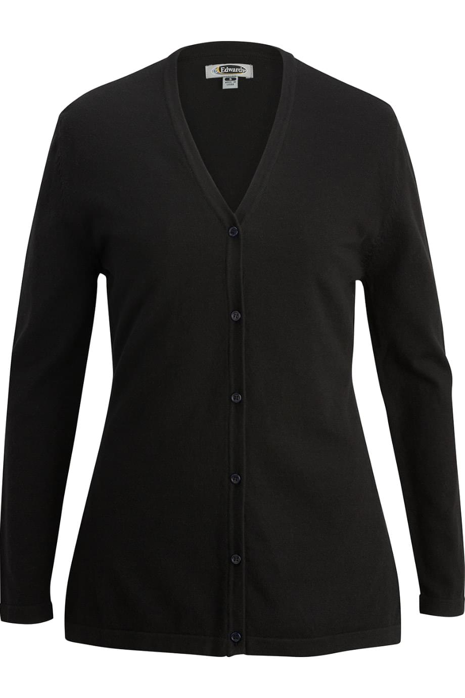 EDWARDS TRI BLEND LADIES SHIRTTAIL CARDIGAN