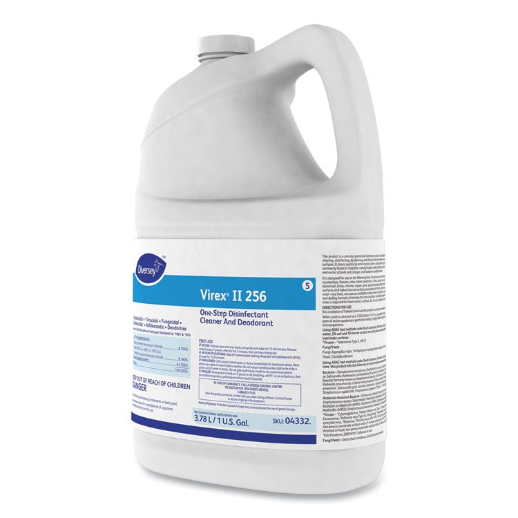Virex Ii 256 One-Step Disinfectant Cleaner Deodorant Mint, 1 Gal, 4 Bottles/ct