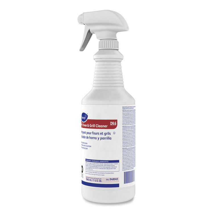 Suma Oven And Grill Cleaner, Neutral, 32 Oz, Spray Bottle, 12/carton