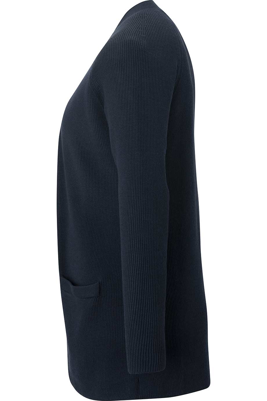 EDWARDS LADIES OPEN FRONT TUNIC CARDIGAN