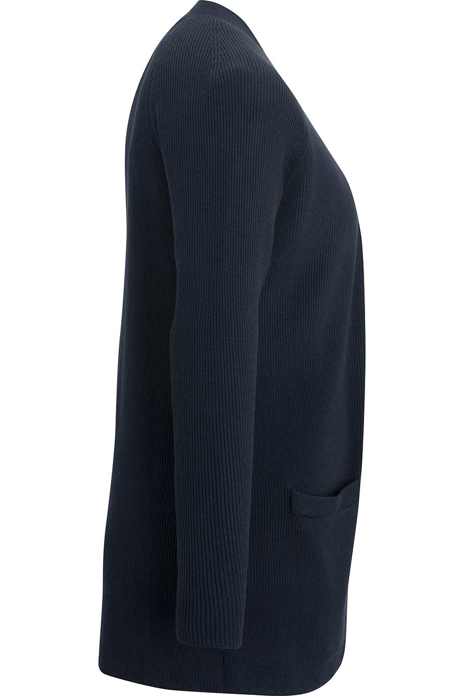 EDWARDS LADIES OPEN FRONT TUNIC CARDIGAN