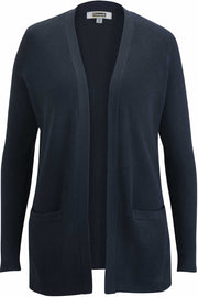 EDWARDS LADIES OPEN FRONT TUNIC CARDIGAN