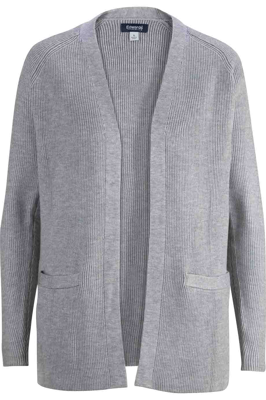 EDWARDS LADIES OPEN FRONT TUNIC CARDIGAN