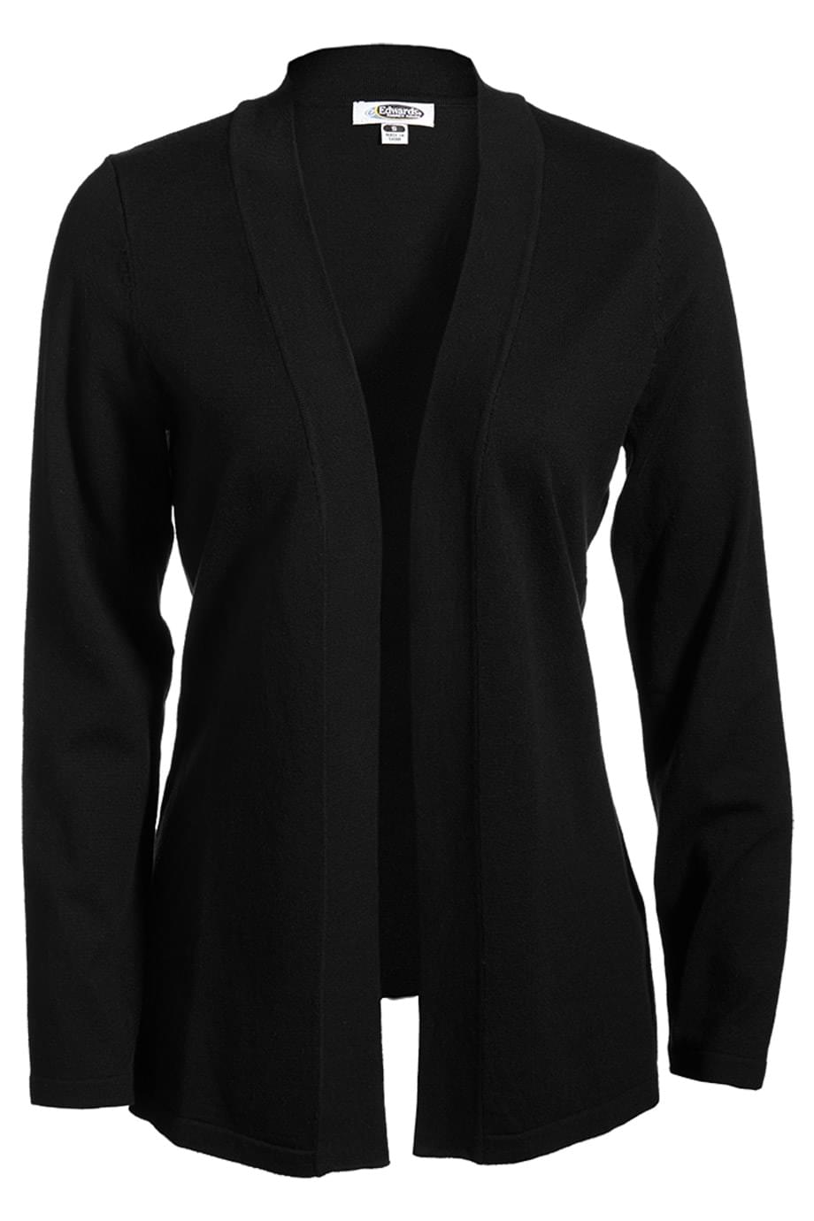 EDWARDS LADIES OPEN CARDIGAN SWEATER