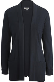 EDWARDS TRI BLEND LADIES SHAWL COLLAR CARDIGAN