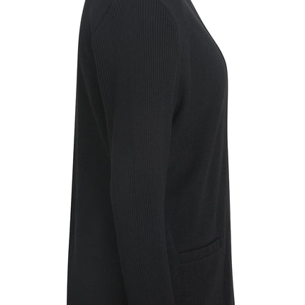 EDWARDS LADIES OPEN CARDIGAN ACRYLIC SWEATER