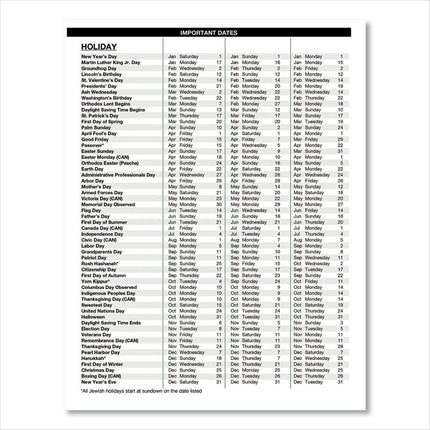 Recycled Professional Weekly Planner, 15-Minute Appts, 11 x 8.5, Black Wirebound Soft Cover, 12-Month (Jan to Dec): 2025