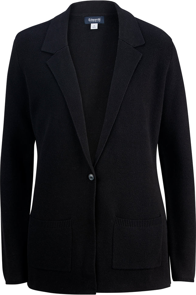 EDWARDS LADIES SWEATER BLAZER