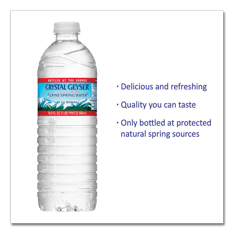 Alpine Spring Water, 16.9 oz Bottle, 35/Carton