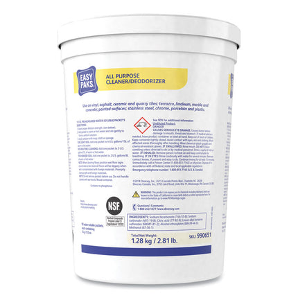 All-Purpose Cleaner/deodorizer, 90 .5 Oz Packets/tub, 2 Tubs/carton
