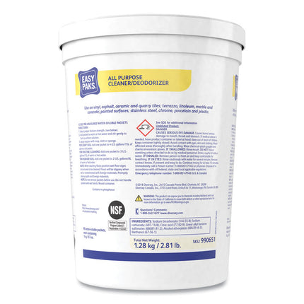 All-Purpose Cleaner/deodorizer, 90 .5 Oz Packets/tub, 2 Tubs/carton