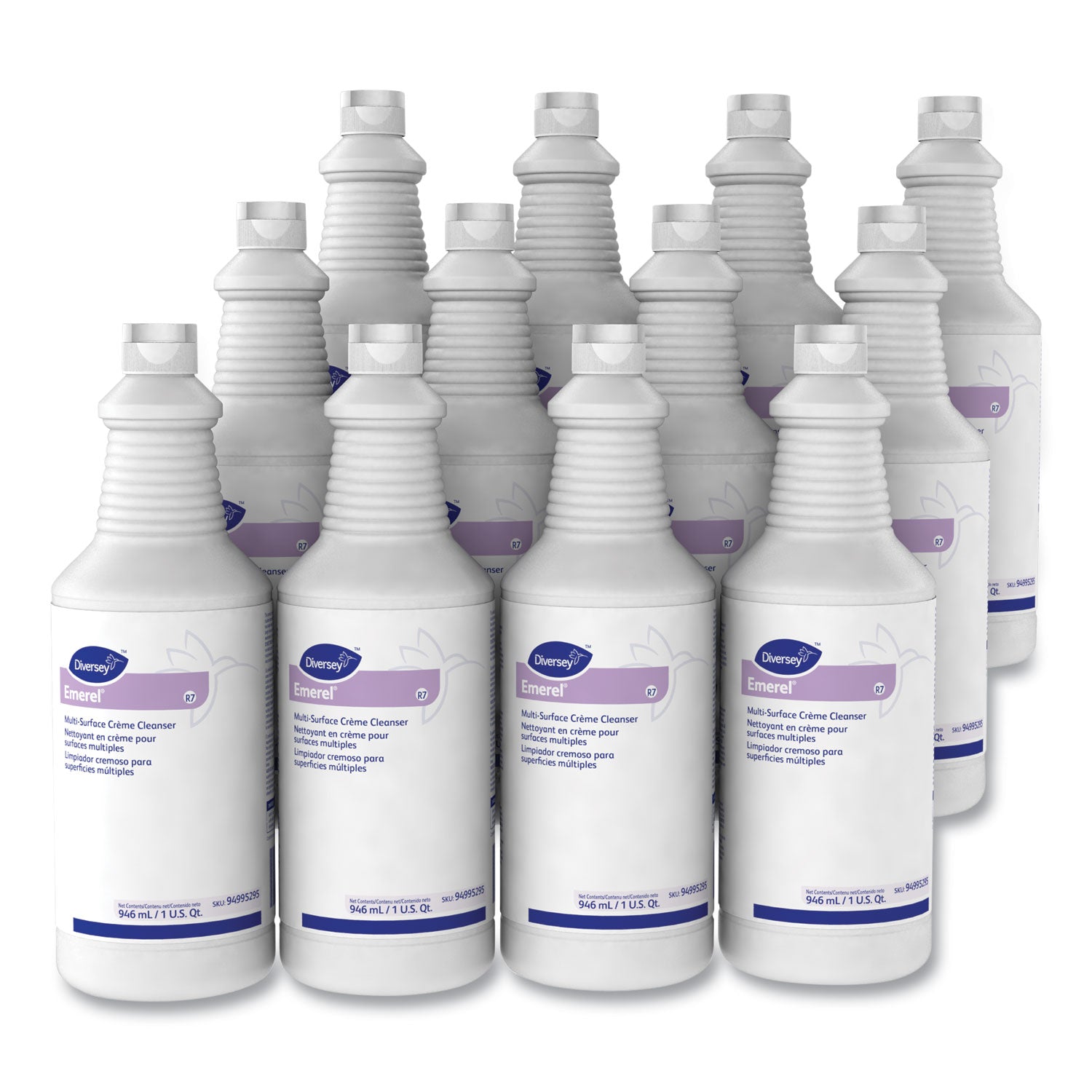 Emerel Multi-Surface Creme Cleanser, Fresh Scent, 32 Oz Bottle, 12/carton