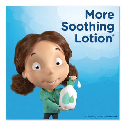 Plus Lotion Facial Tissue, 2-Ply, White, 124/Box, 3 Box/Pack, 8 Packs/Carton