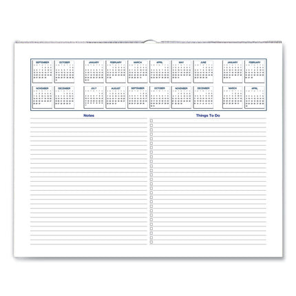 Recycled Cosmos Wall Calendar, Night Sky Artwork, 14.88 x 12, White/Multicolor Sheets, 12-Month (Jan to Dec): 2025