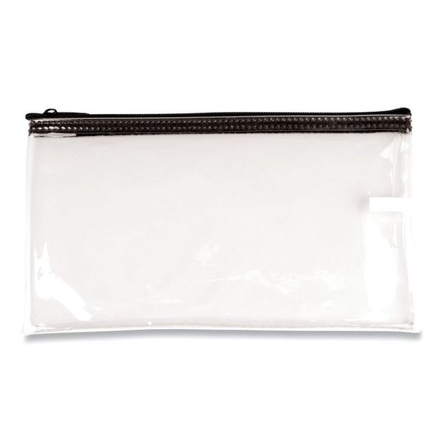 Multipurpose Zipper Bags, Vinyl, 11 X 6, Clear