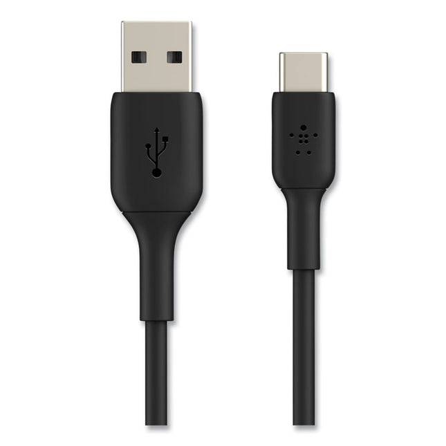 BOOST CHARGE USB-C to USB-A Cable, 3.3 ft, Black