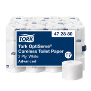Advanced High Capacity Bath Tissue, Coreless, Septic Safe, 2-Ply, White, 1,000 Sheets/Roll, 36 Rolls/Carton