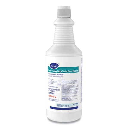 Crew Heavy Duty Toilet Bowl Cleaner, Minty, 32 Oz Squeeze Bottle, 12/carton