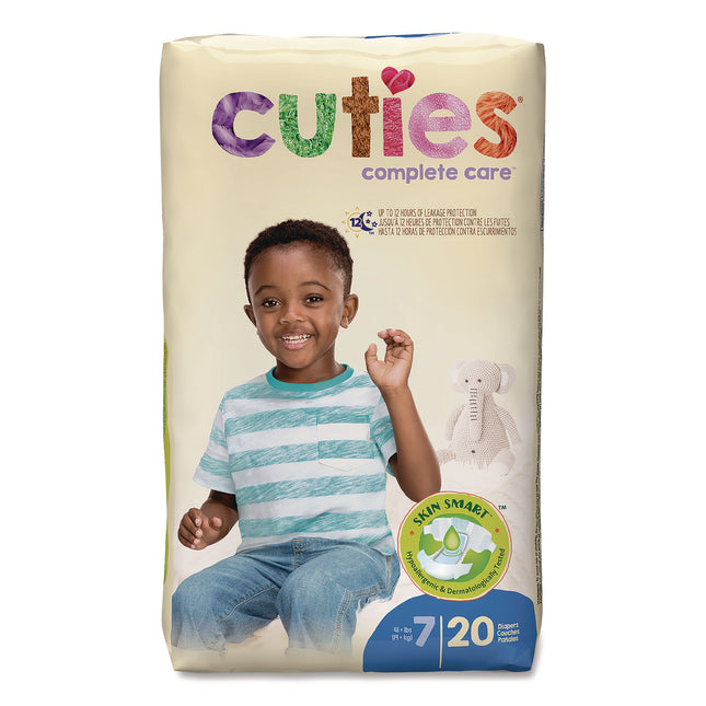 Premium Jumbo Diapers, Size 7, 41 Lbs And Up, 80/carton