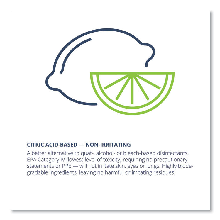 CleanCide Disinfecting Wipes, 1-Ply, 8 x 5.5, Fresh Scent, White, 400/Tub