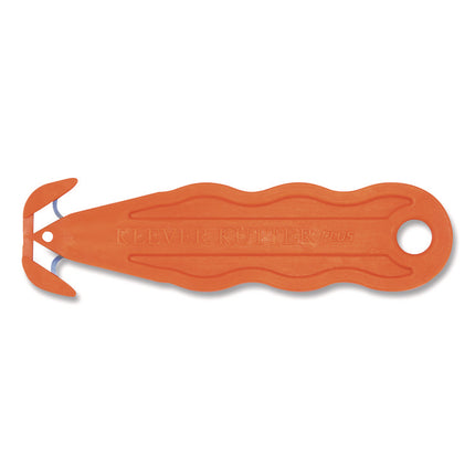 Kurve Blade Plus Safety Cutter, 5.75" Plastic Handle, Orange, 10/Box