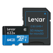 Microsdxc Memory Card, Uhs-I U1 Class 10, 64 Gb