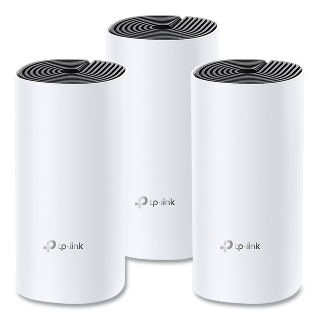 Deco M4 Ac1200 Whole Home Mesh Wi-Fi System, 2 Ports, Dual-Band 2.4 Ghz/5 Ghz