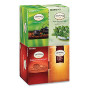 Tea K-Cups, Assorted, 0.11 Oz K-Cups, 24/box, 4 Boxes/carton