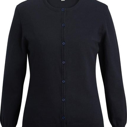 EDWARDS LADIES JEWEL NECK CARDIGAN