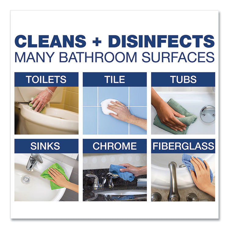 Disinfecting-Sanitizing Bathroom Cleaner, One Gallon Bottle, 3/carton