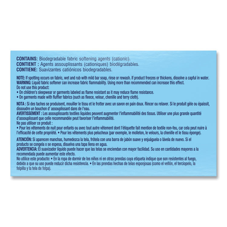 Coin Vend Liquid Fabric Softener, Single-Use Packet, April Fresh, 156/carton