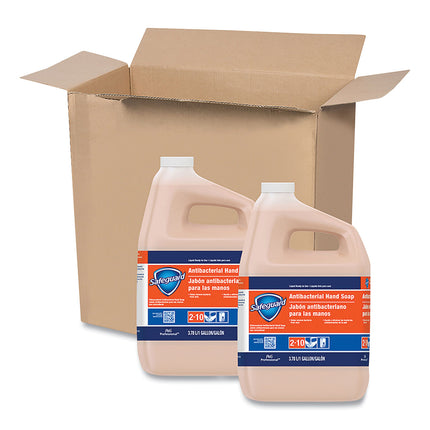 Antibacterial Liquid Hand Soap, Light Scent, 1 gal, 2/Carton