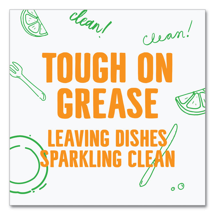 Natural Automatic Dishwasher Gel, Lemon, 42 Oz Bottle, 6/carton