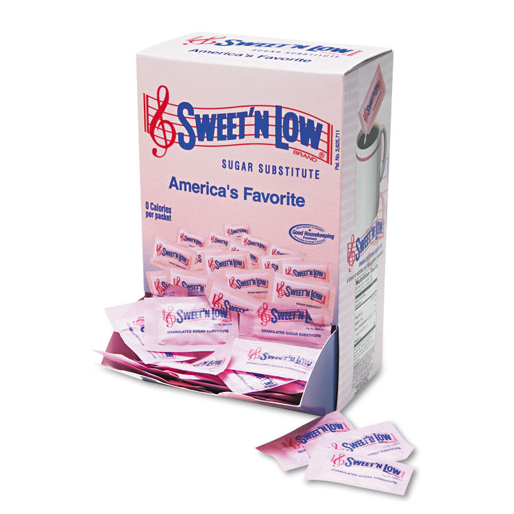 Zero Calorie Sweetener, 1 g Packet, 400/Box, 4 Box/Carton