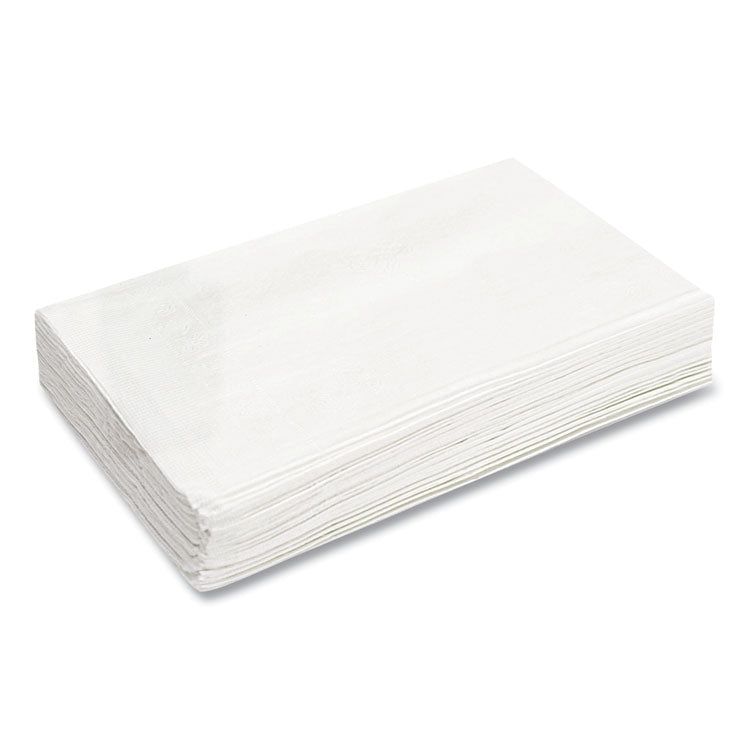 Morsoft Dinner Napkins, 2-Ply, 14.5 X 16.5, White, 3,000/carton