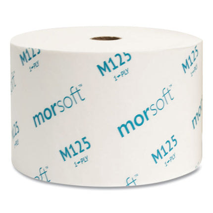 Small Core Bath Tissue, Septic Safe, 1-Ply, White, 2,500 Sheets/Roll, 24 Rolls/Carton
