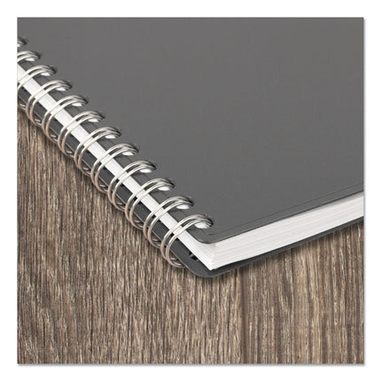 DayMinder Academic Weekly/Monthly Desktop Planner, 11 x 8.5, Charcoal Cover, 12-Month (July to June): 2024 to 2025