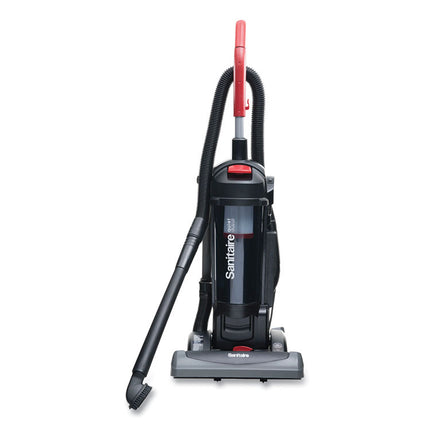 FORCE QuietClean Upright Vacuum SC5845D, 15" Cleaning Path, Black