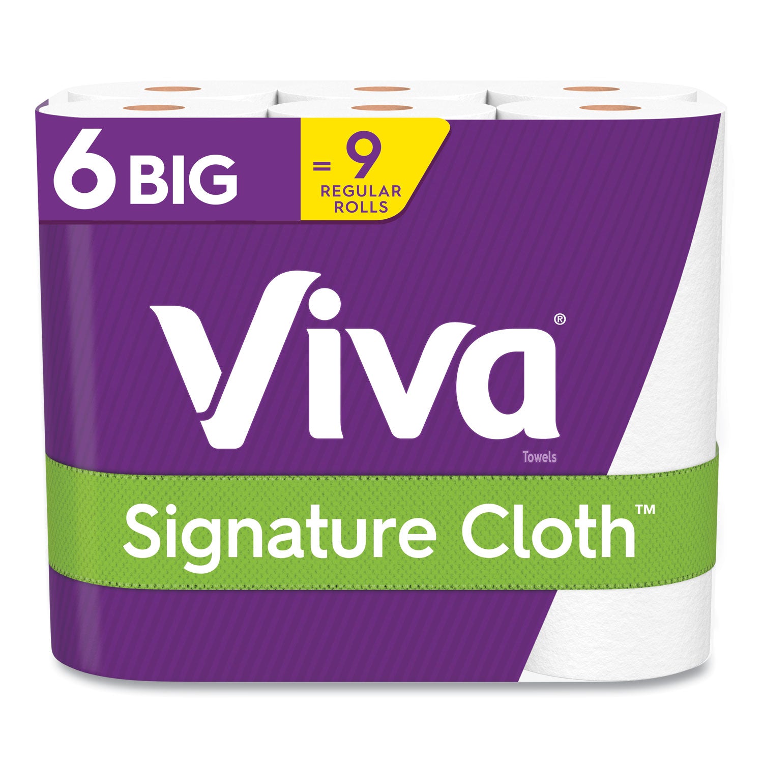 Signature Cloth Choose-A-Sheet Kitchen Roll Paper Towels, 1-Ply, 11 x 5.9, White, 70 Sheets/Roll, 6 Roll/Pack, 4 Packs/Carton